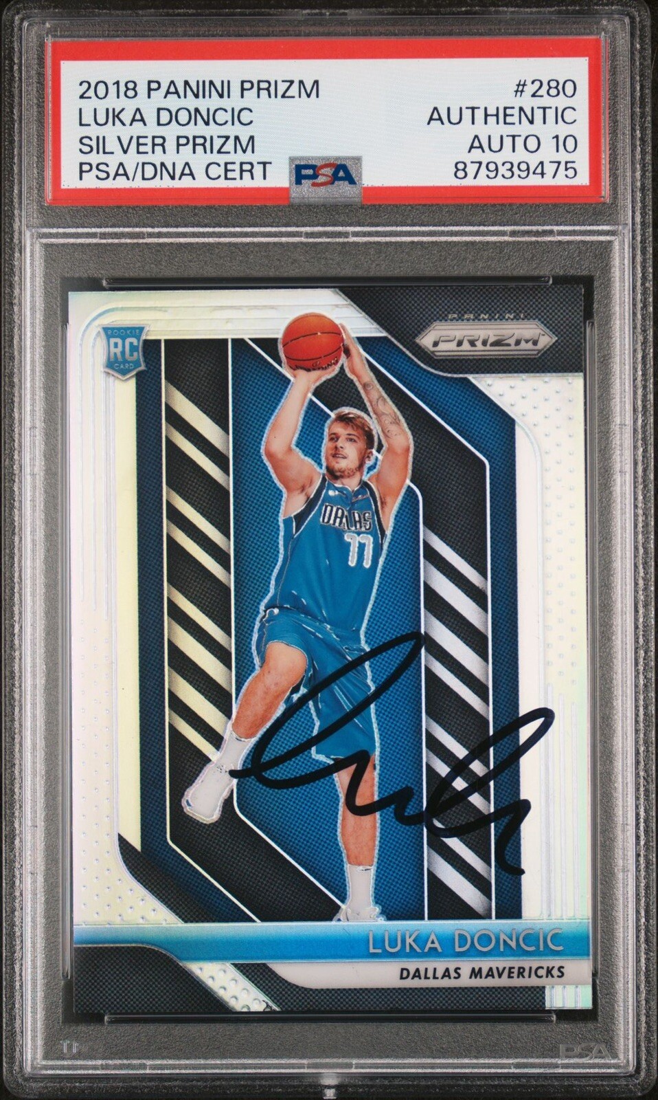 BGS9 2018-19 Prizm Silver Luka Doncic RC