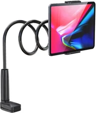 WixGear Gooseneck Tablet Holder Flexible Mount Desk Bed Clamp Clip On Stand Arm
