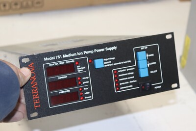 Terranova 751  Medium Ion Pump Power Supply WORKING