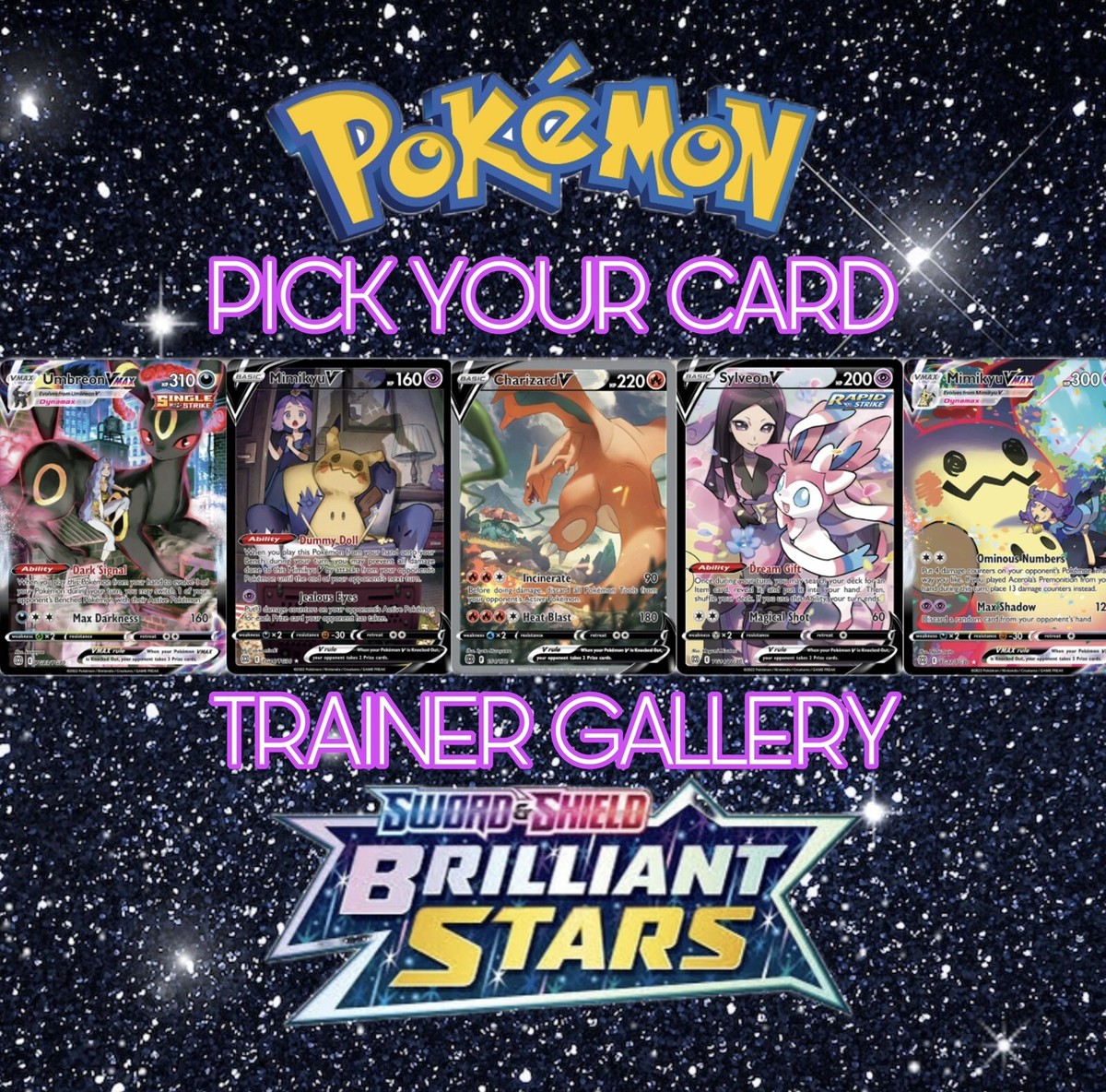 all brilliant stars pokemon cards Pokemon Trading Card Game Sword & Shield Brilliant Stars Ultra Rare Charizard V #154 [Alternate Full Art] [Lightly Played] main image 1