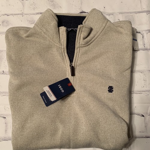 NWT Izod Rock Heather Natural Stretch 1 