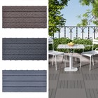 Deck Tile Decking Tile Garden Patio Balcony Interlocking Composite Decking Floor