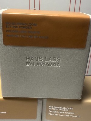Haus Labs Bio-Blurring Loose Setting Powder Full Size Talc-Free NIB, CHOSE SHADE