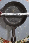 Vintage Birmingham Stove and Range 8 Cast Iron Skillet Frying Pan 5 K Antique