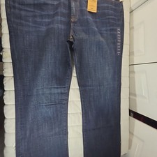 Lucky Brand 181 Relaxed Straight Leg Jeans Dark Wash Size 48x34 NWT
