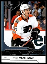2017-18 Upper Deck Young Guns Mike Vecchione Rookie Philadelphia Flyers #481