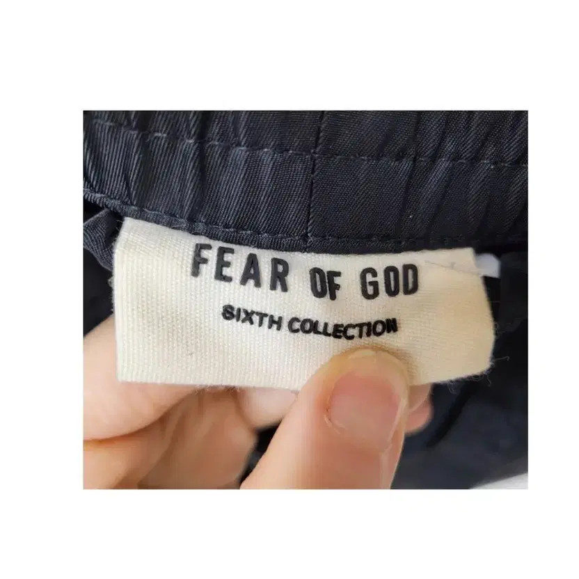 Fear of God Nylon Pants L Size, Black, Lightweight & Comfortable