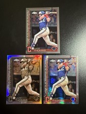 2025 Topps Chrome Lane Thomas #52 - Base, Sepia + Prism Refractor