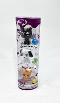Pet Place Mannix Bobble-Head 3 Pack New #76104 Dog Cat Mini Accessories