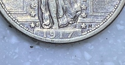 1917-S Type 1 Standing Liberty 25c Quarter - XF - Nice Coin!! | eBay