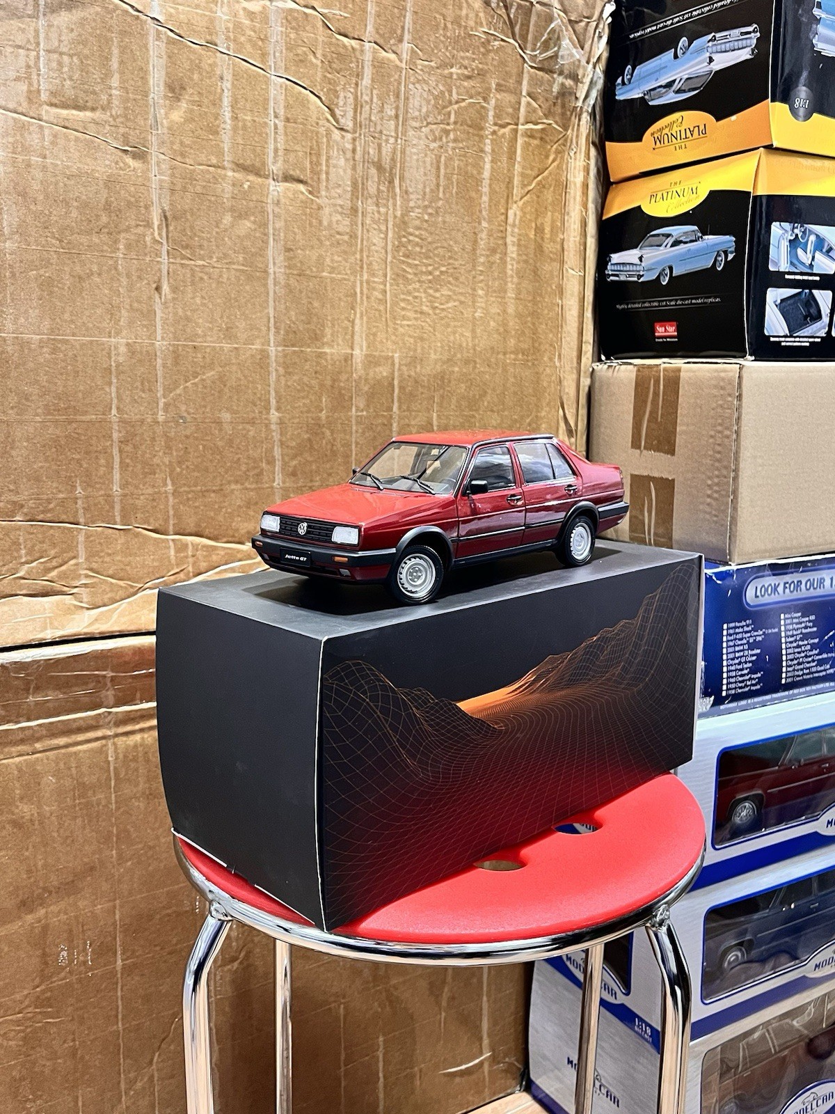 1:18 Scale MM GCD Volkswagen Jetta GT Red Diecast Model Car