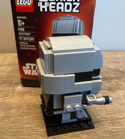 Lego 41486 Captain Phasma Star Wars Brickheadz Disney 100% Complete with Box
