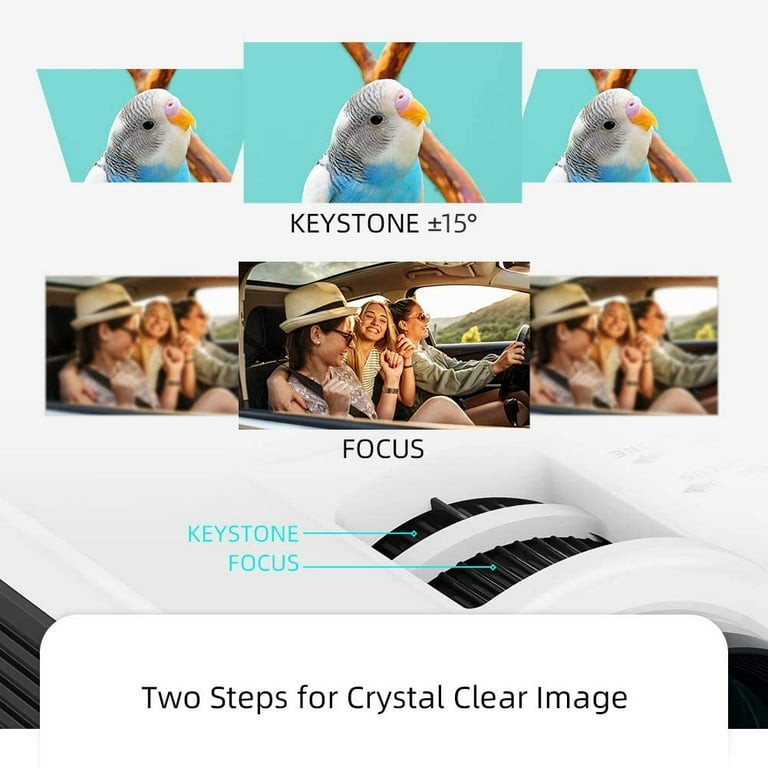 VANKYO Mini Projector 7500LMS WiFi 1080P Video Home Theater Cinema HDMI USB