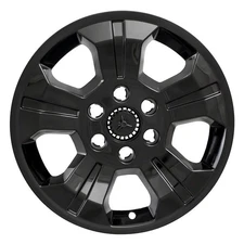 New Wheel Covers 18", Black ABS 4 PCS SET. Fits Suburban and Tahoe LT 2015-2020