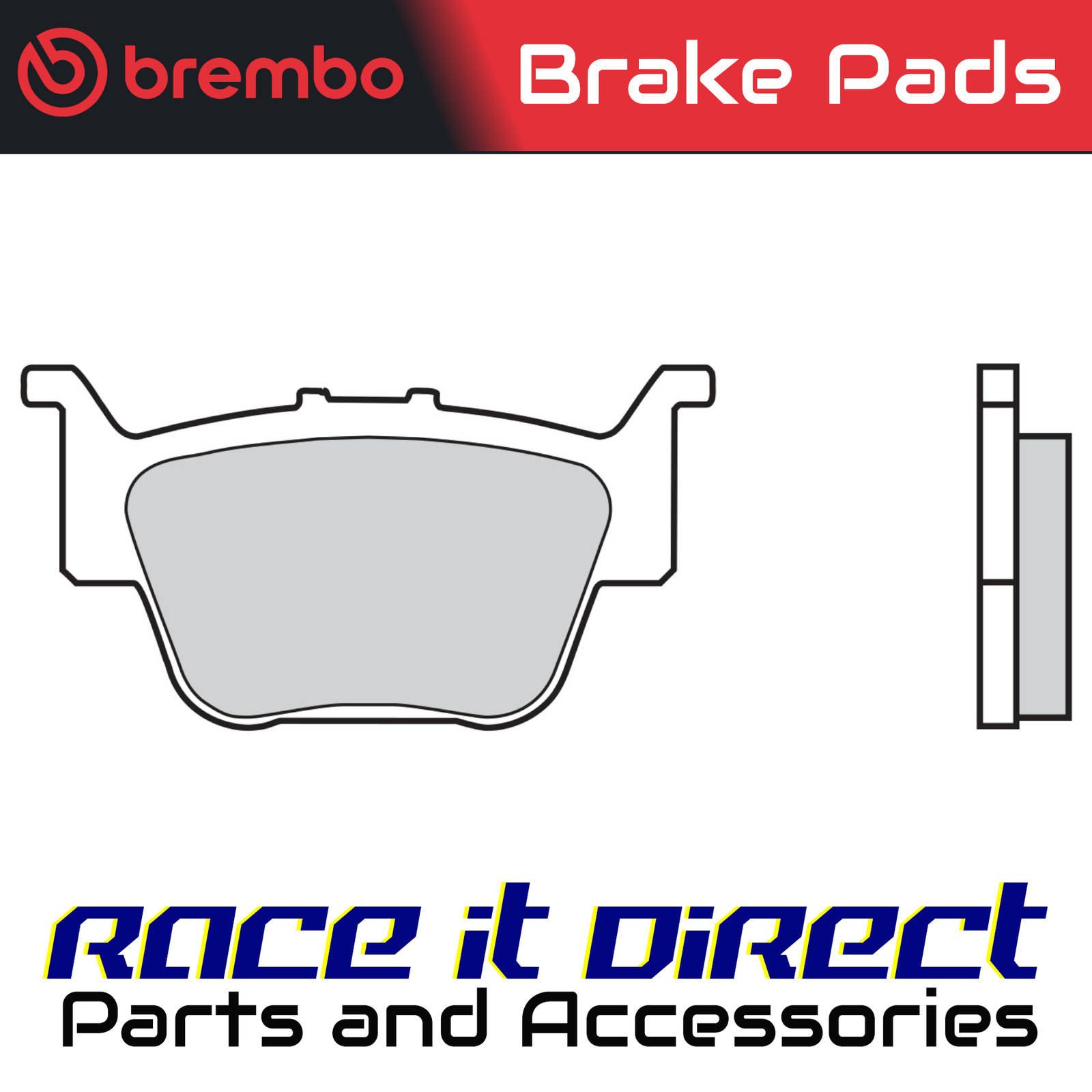 Pills Of Brake Sintered BREMBO 07ho55sd for Moto Spare Parts Accessories - Image 3