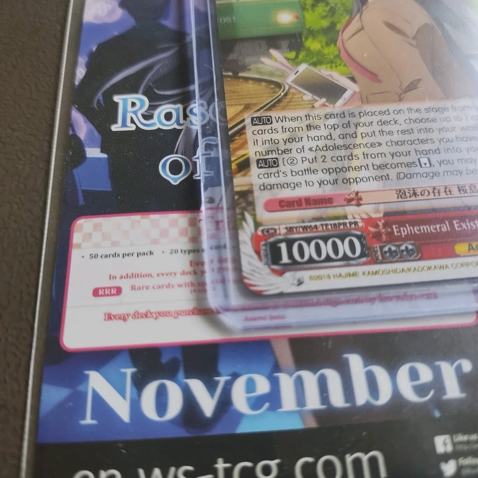 Ephemeral Existence, Mai Sakurajima Rascal Does Not Dream of Bunny Girl promo - Image 3 of 4