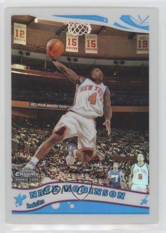 2005-06 Topps Chrome Refractor 198/999 Nate Robinson #193 Rookie RC 09is