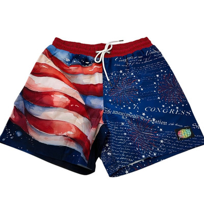 SLUNKS Men's MEDIUM 4th of July 250th US Anniversary - RARE! Brand new