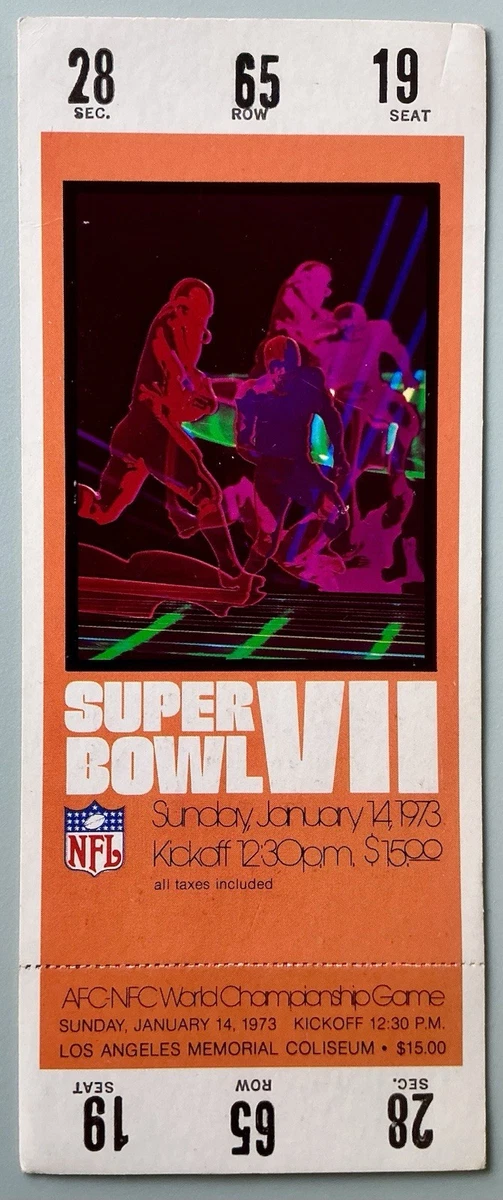 Football 1973 Vintage Sports Ticket Stubs for sale | eBay