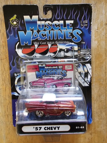 Muscle Machines '57 Chevy, Red; 01-88 (2001)
