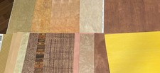 Lot Of 12x12 Scrapbook Paper- Background Paper- Some Solids