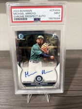 2023 Bowman Chrome Michael Arroyo 1st Auto, #CPA-MA PSA 9