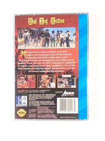 Mad Dog McCree Sega CD Game Renovation Shooting Videogame WITH Manual