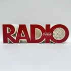 Vintage Coca Cola Coke AM/FM Radio - Block Letter, ISIS Electronics 20-1 TESTED