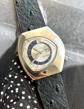 Vintage rare Favre leuba Moon raider, asymmetrical automatic hi-beat 36000