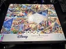 Thomas Kinkade Disney Collage 100th Anniversary Jigsaw Puzzle 2000 Pieces