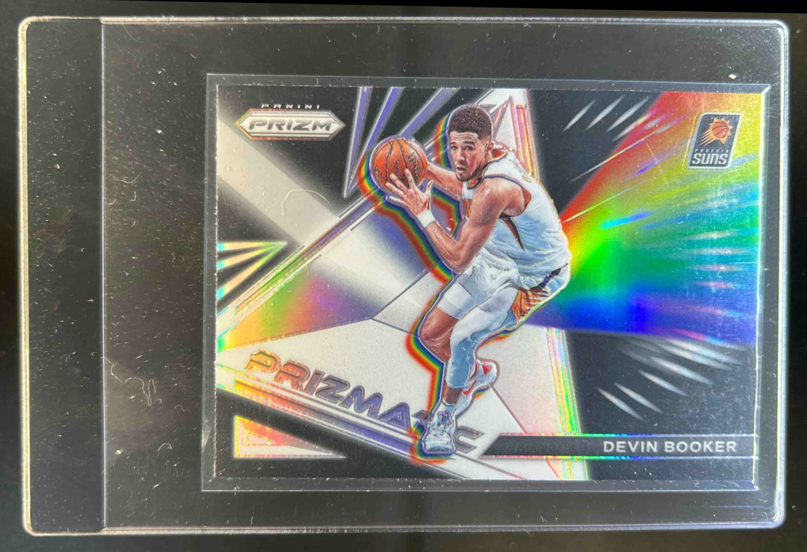 2021-22 Prizm Devin Booker Prizmatic Prizms Silver #20 Suns