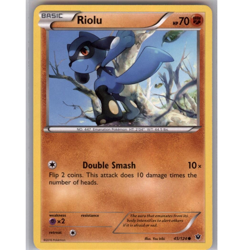 Riolu (45) Regular Common XY - Fates Collide 45/124 NM