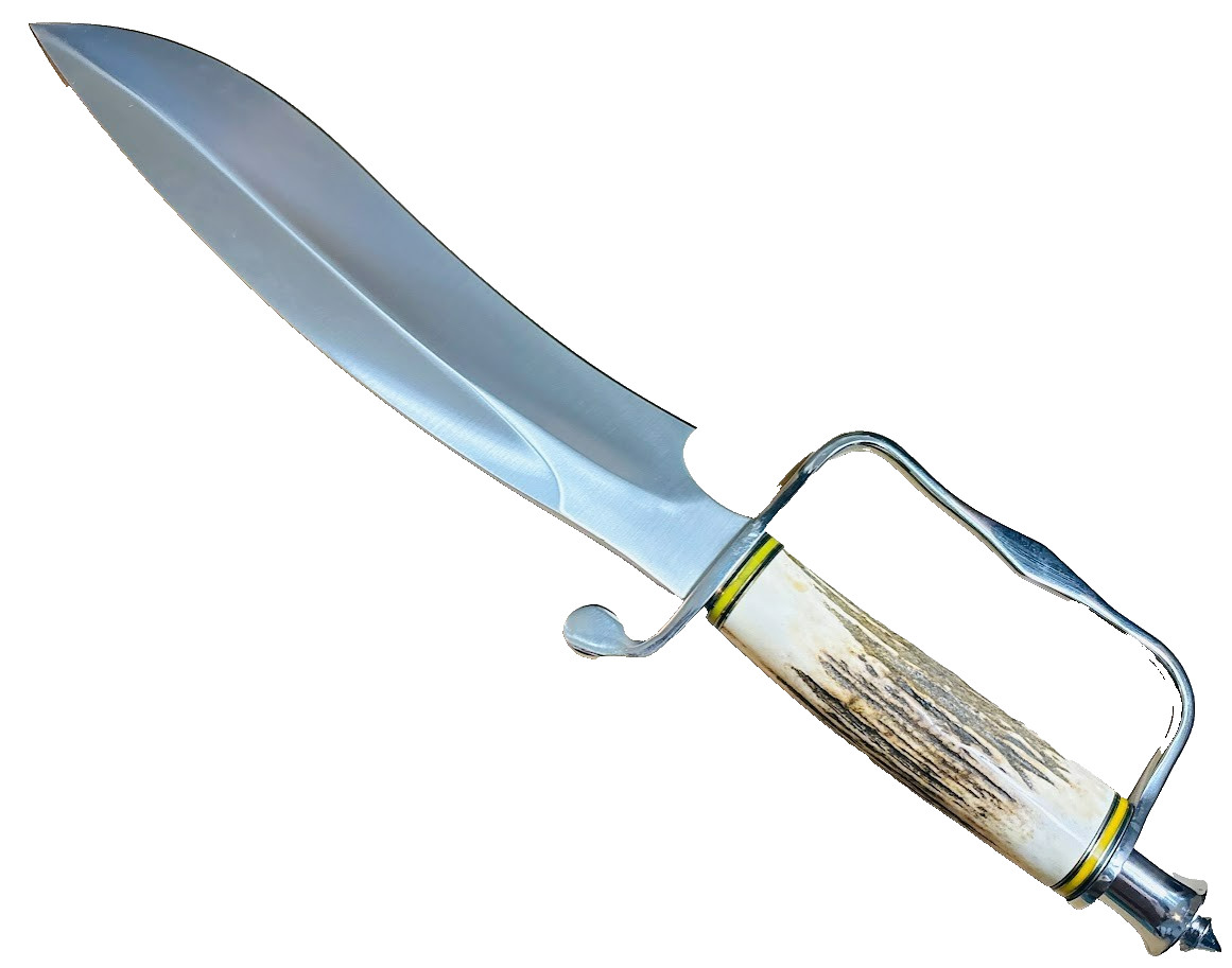 Impact Cutlery Custom Made 19" SASQUATCH BOWIE KNIFE UNUSED Handmade Rare Knives