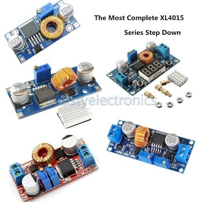 5A DC-DC Step Down Buck Converter Module Power Supply LED Lithium Charger XL4015