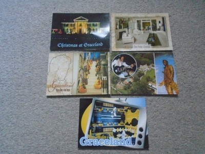 Elvis Presley postcards x 5 (official E.P.E.)