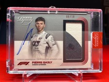 2022 TOPPS F1-dynasty collection Autograph issue- Patch-PIERRE GASLY - 6/10