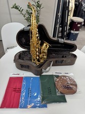 Rampone  Cazzani R1 Jazz Curved Soprano Saxophone Used, case carekit 