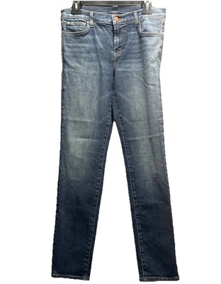 Classic retro JBRAND  Maude Midrise Dark Night Cigarette Jeans Size 28