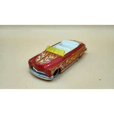 2020 Hot Wheels #219 HW Flames 1/10 '49 MERC Burnt Orange w/Black DD8 Spokes