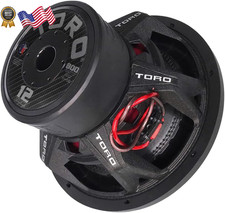 TORO TECH – Fierce 12, 12 Inch 800 Watts RMS – 1600 Watts MAX – Car Audio