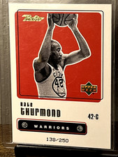 Upper Deck 1999-00 Retro Gold Nate Thurmond #25 Serial #138/250