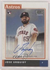 2020 Topps Archives Snapshots Auto Jose Urquidy #AS-JU Rookie Auto RC 2d9