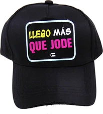 Puerto Rico Baseball Cap Gorra Snap Back SAYING MAS QUE JODE Men Women Kids