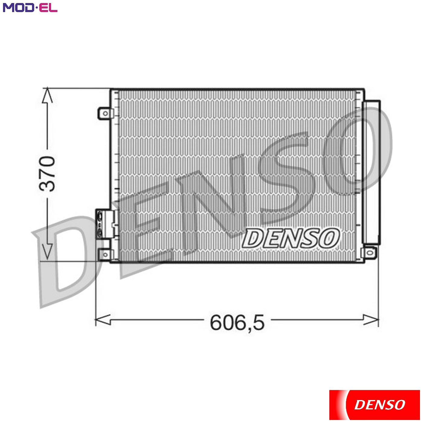 Air Con Condenser fits FIAT 500C 1.3D 2009 on AC Conditioning Denso 51786211 New - Image 36