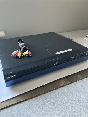 Sony BDP-S300 Black HDMI 1080 Full HD DVD And Blu-Ray Disc Player With No Remote