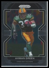 2021 Panini Prizm Base Ahman Green Green Bay Packers 145