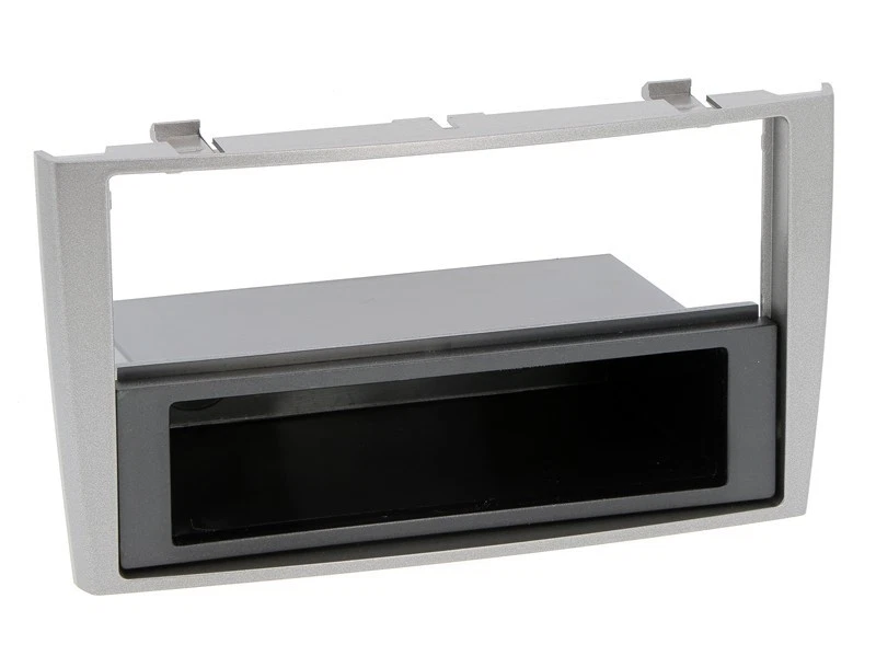 Pour PEUGEOT RCZ 4J Cadre D'Installation Pour Autoradio 1-DIN Argent - Photo 1/1