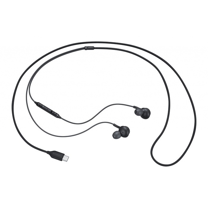 Écouteurs intra-auriculaires USB-C câble tissu audio filaire de type C