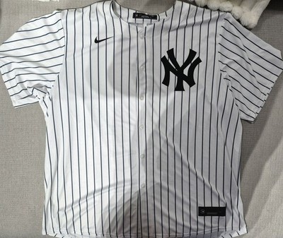  New York Yankees MLB Jersey - Nike Home Pinstripe (Size XXL) - Mint Condition