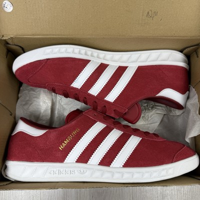 Größe 5 - adidas Hamburg Turnschuhe rot weiß GZ7410